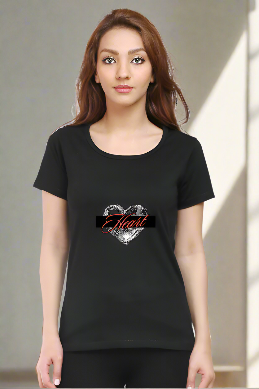 Timeless Comfort: Women's Classic Crew T-Shirt